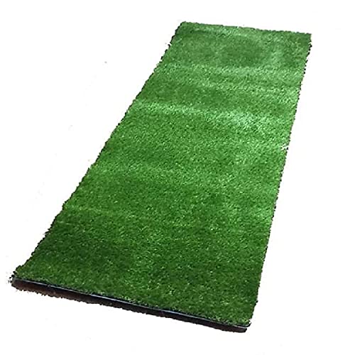 CHETANYA Loomtex ™ 35MM Loomtex High Density Artificial Grass Mat for Terrace, Balcony, Floor, Garden, Doormat with 4 Layers Protection (Green, 2x5 feet)