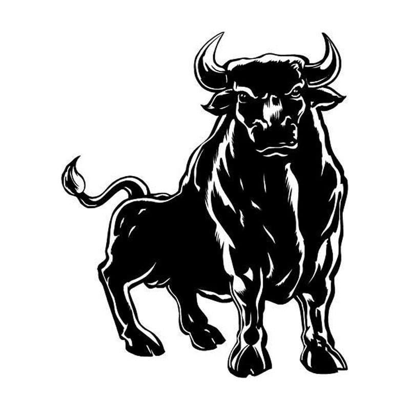 GADGETS WRAP Vinyl Wall Decal Sticker Spanish Bull Mighty Styling Vinyl Cool Car Sticker