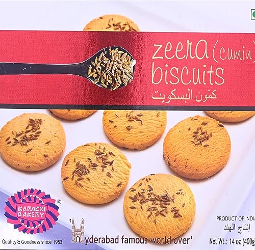 Karachi Bakery Zeera Biscuits, 400g