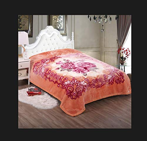 SIGNATURE SOLE Microfiber Extra Soft King Size Bed Double Layered Blanket ()