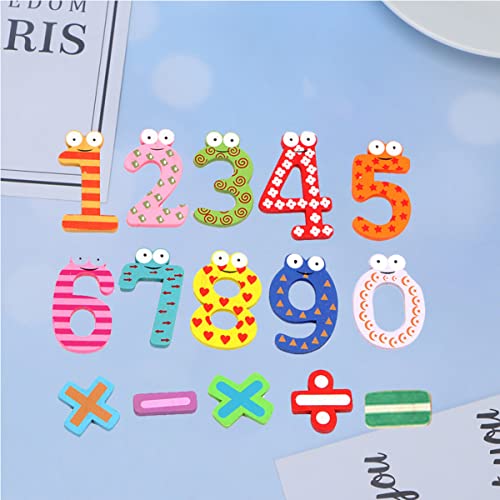 Ubersweet® 60 Pcs Magnetic Numbers Refrigerator Numbers Magnet Kids Numbers Magnets Fridge Numbers Magnet Fridge Magnet Numbers |