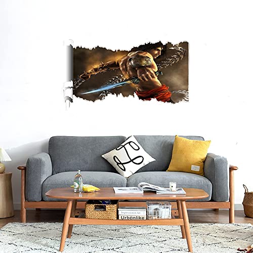 GADGETS WRAP Printed Wall Decal Sticker Scratched Paper Style Wall Decal (90cm x 50cm) - Prince (2)