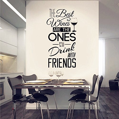 GADGETS WRAP Wall Decal Vinyl Sticker Wall Decoration - The Best Wines