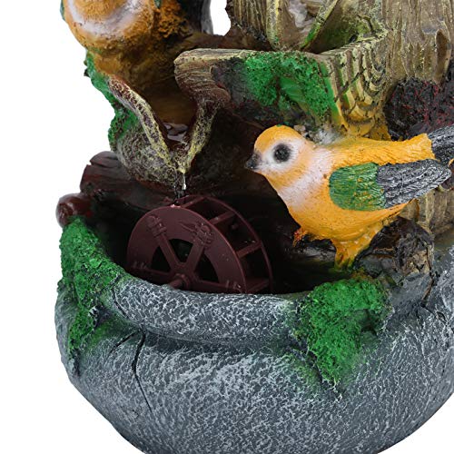 Ubersweet® Waterwheel Fountain, Tabletop Fountain, Flowing Water for Office Home'||