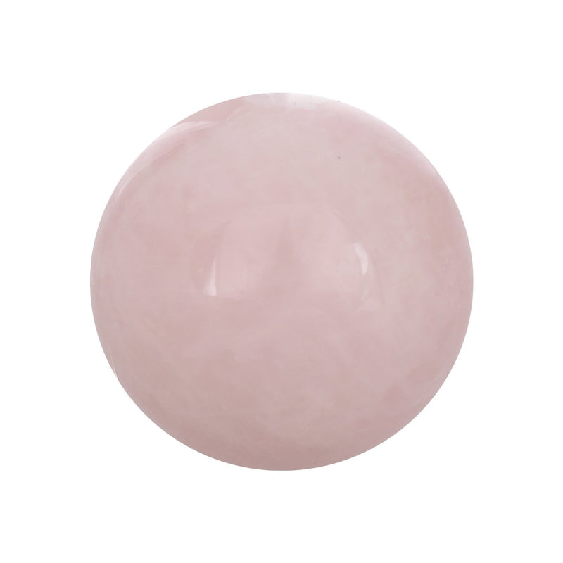 Astroghar Natural Rose Quartz Crystal Sphere 100 Grams 40 mm Rose Quartz Ball