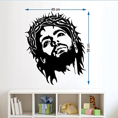 Jesus New Self Adhesive VinylWaterproof Decorative Wall Stickers for Hall, Bedroom, Kitchen and Furniture