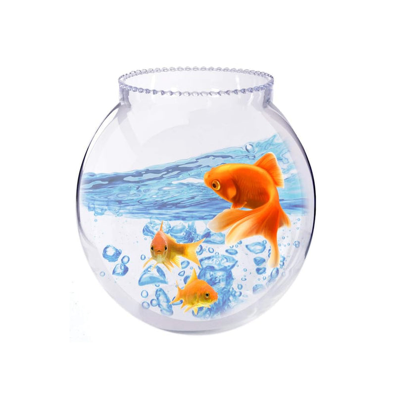 Urban Moon Mini Glass Flower Vase, Candy Jar, Money Plant, Bamboo Plant Pot, Mini Fish Bowl for Home, Table & Office Decoration - Pack of 2 Piece, 4 Inches