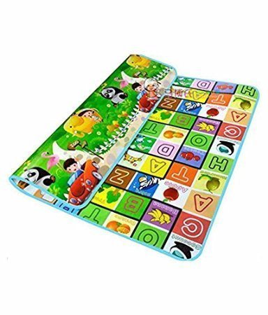 Glive's Kids & Baby Playing Crawl Floor Mat Water Resistant Large Soft and Sturdy Full Size Play Crawl Mat