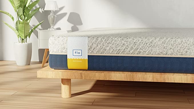 Flo Anti-Gravity™ - Charcoal Infused Orthopedic Mattress with ShapeShield™ Technology | Medium Firm Feel | 100% Natural Latex Mattress in King Size (78x72x9 Inches) | 10 Year Warranty