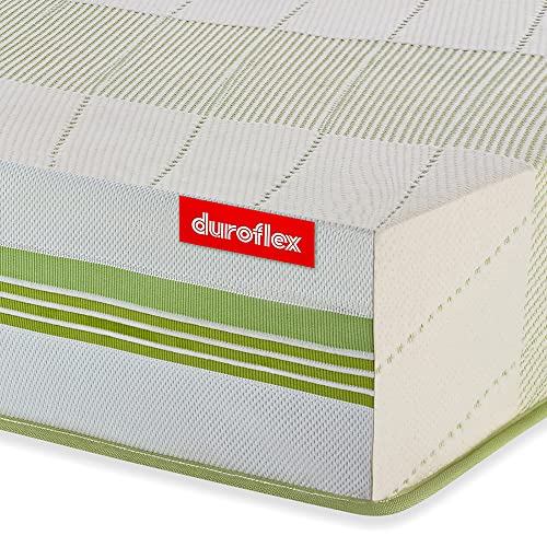 duroflex Prana - Organic Cotton Fabric 8 Inch King Size Casual Spring Mattress