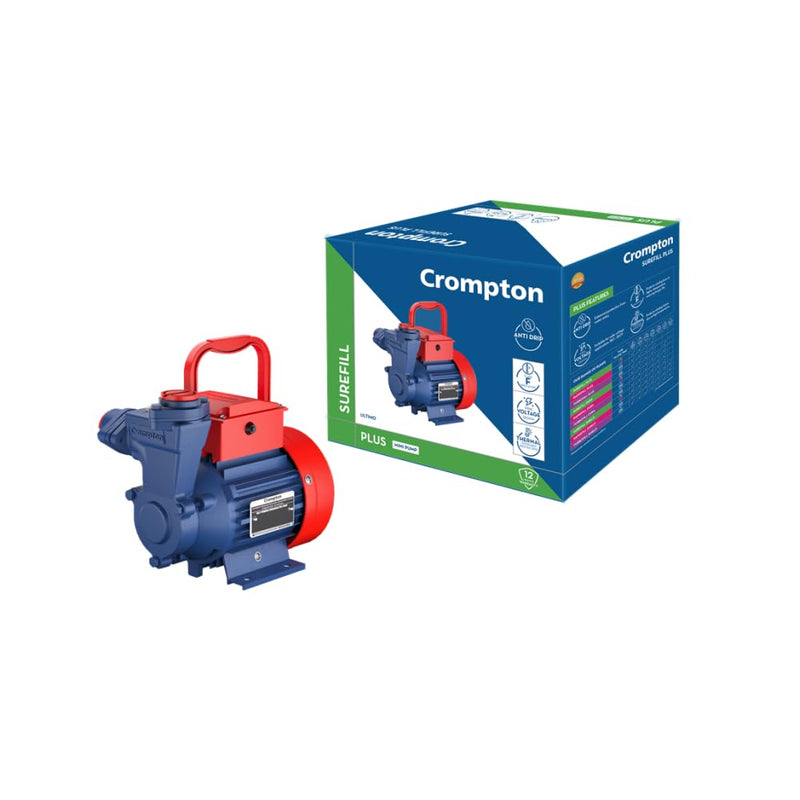 Crompton ULTIMO II Residential Water Pump Self Priming Regenerative 0.5 HP Single Phase