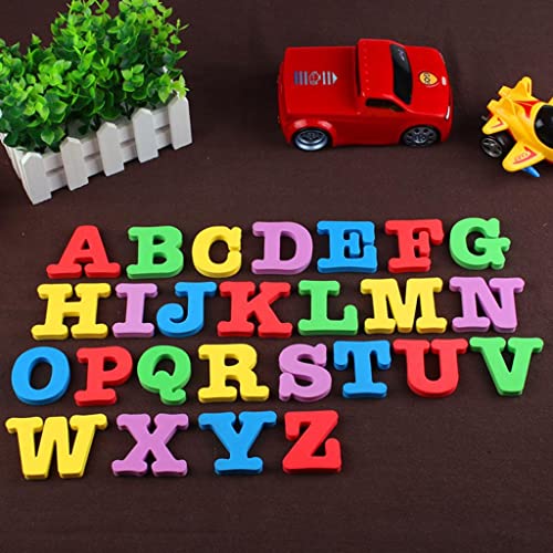 CALANDIS 26pcs EVA Magnetic Alphabet Fridge Magnet Early Learning Toy Multicolored