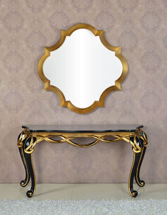 WOODEN CUT Wall Mount Mirror Frame