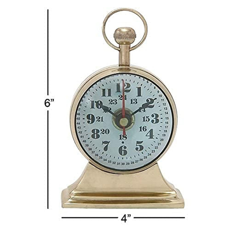 Vintage collection Brass Table Clock.