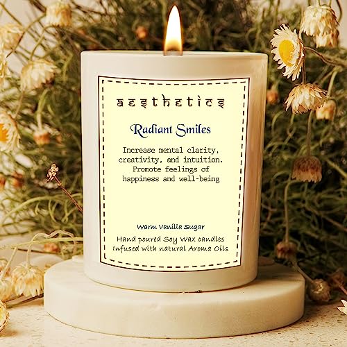 Aesthetics Manifestation Candle - Radiant Smiles