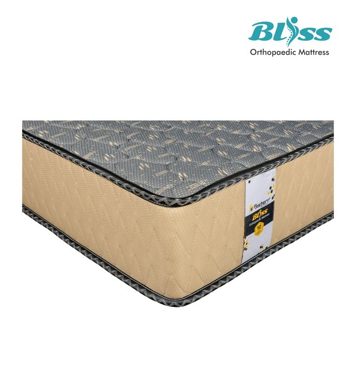 Bisterr Bliss Premium Orthopedic with Ergonomic Support Mattress (King)(72 * 71 * 6)