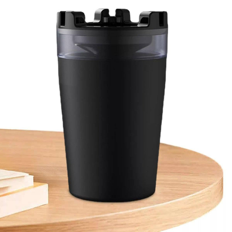 BLINE Ashtray with Water Tank Outdoor Portable Smell Proof Smokeless Ash Tray for Car Indoor Courtyard Terrace Desktop Office Smoking Ash Tray Smokeless Ash tray, Car Ashtray With Lid.