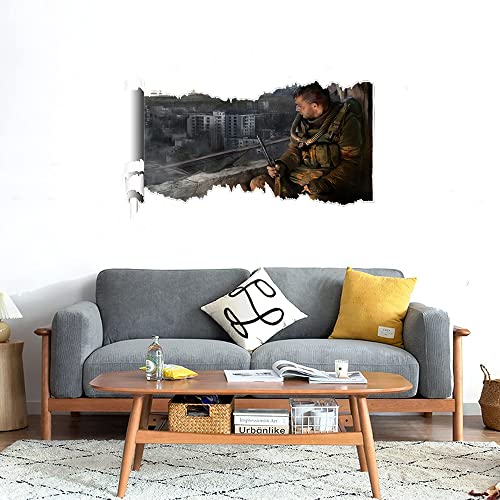 GADGETS WRAP Printed Wall Decal Sticker Scratched Paper Style Wall Decal (90cm x 50cm) - S.T.A.L.K.E.R.1