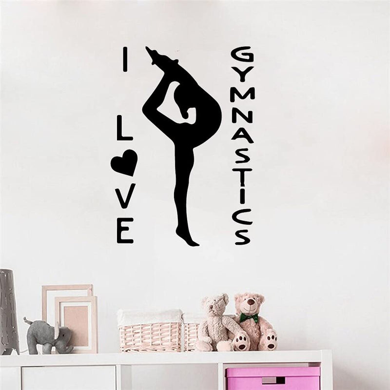 GADGETS WRAP Vinyl Decal Sticker Gymnastics (Item Finish Size : 76cm x 43cm)