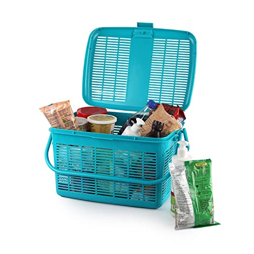 Cello MultiMate Plastic Jumbo Laundry Basket (Green)