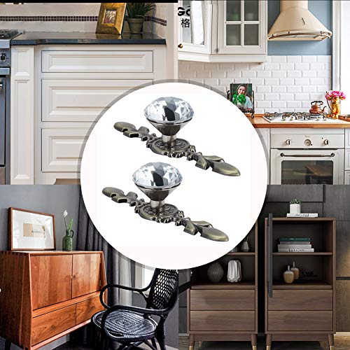 SIK Drawer Handles, Drawer Knobs Drawer Pull Wear Resistant 2 Set for Bedroom Office Shoe Cabinet for Kitchen Bathroom Bedroom (138