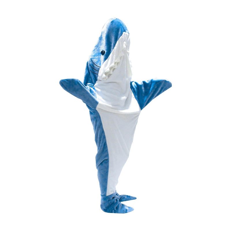 SECRET DESIRE Shark Blanket Parties Plush Funny Clothing Comfortable Cosplay Shark Costume M