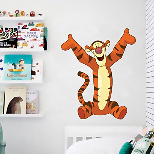 Tigger Self Adhesive VinylWaterproof Decorative Wall Stickers for Hall, Bedroom, Kitchen and Furniture