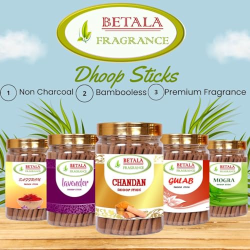 BETALA FRAGRANCE Guggal Flavour Dhoop Sticks with stand (200 GM batti pack) (200 GM)