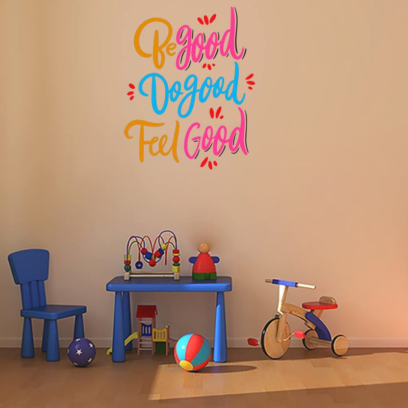 god & god's Large Wall Sticker JUST Peel & Stick Size 50 or 60 cm Pack of 1 (Code GS654