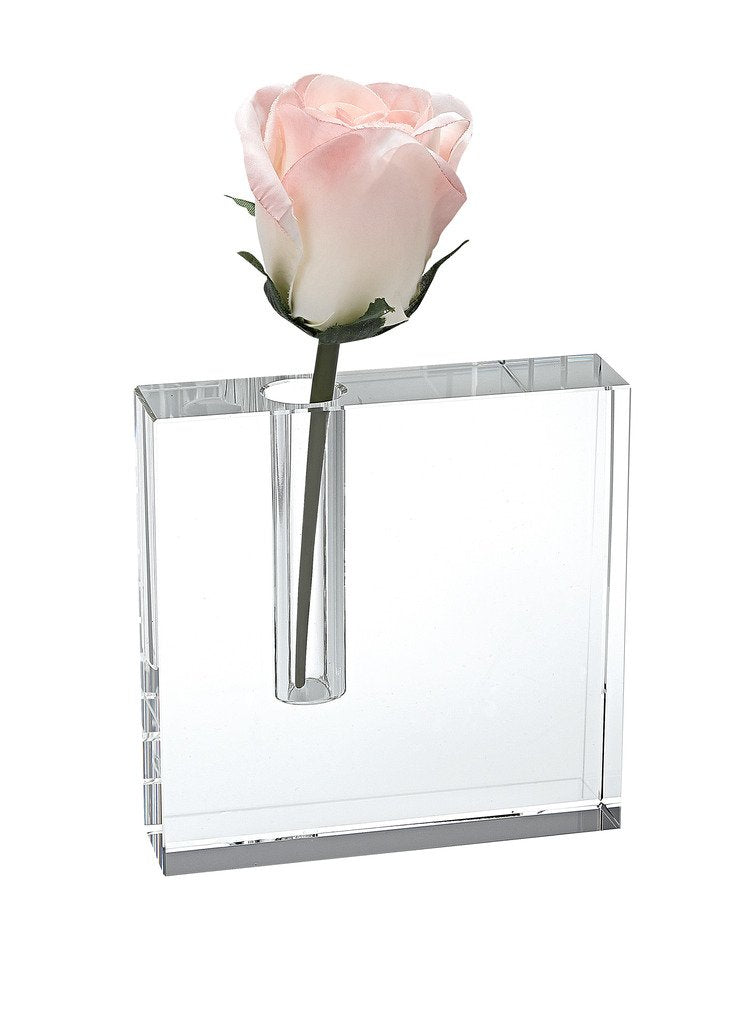 Badash - The Crystal Block Bud Vase 5x5 by Badash
