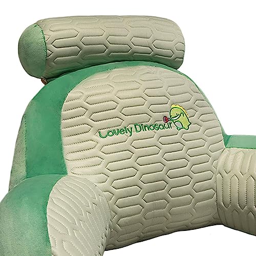 CALANDIS® Support Pillow Washable Cartoon Bed Back Cushion for Office Bedroom Dormitory Dinosaur | 1 Plush Pillow