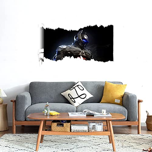 GADGETS WRAP Printed Wall Decal Sticker Scratched Paper Style Wall Decal (90cm x 50cm) - Bat Angry