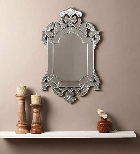 Venetian Design Jade Wall Mirror | Mirror for Living Room | Mirror for Bathroom