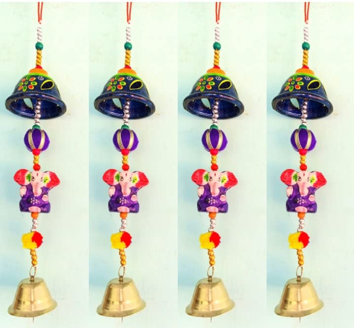 Surya Art Gallery Wind Chime Door Hanging Set of4 pc