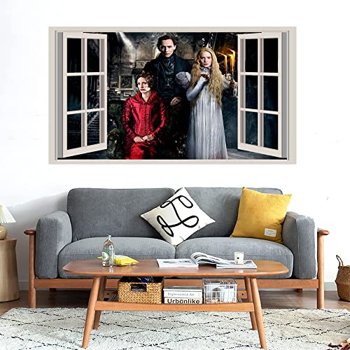 GADGETS WRAP Printed Wall Decal Sticker Fake Window Style Decal (90cm x 50cm) - Tom Hiddleston