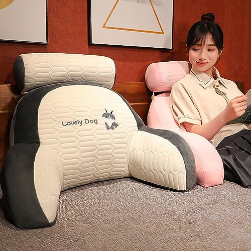 CALANDIS® Support Pillow Washable Cartoon Bed Back Cushion for Office Bedroom Dormitory Rabbit | 1 Plush Pillow