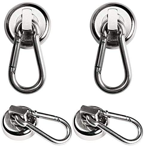 Vitione, 30 pound Swivel Magnet Hook, Ultra Heavy Duty Strong Neodymium Swivel Magnetic Hook by VITIONE