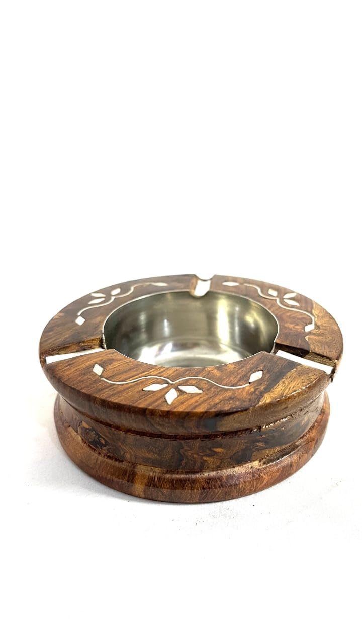 MALIK WOOD ART Gifts Indoor And Outdoor Ashtrays