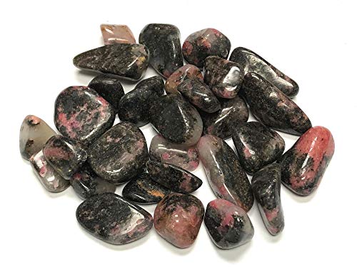 Zentron Crystal Collection: 1 Pound Tumbled Rhodonite