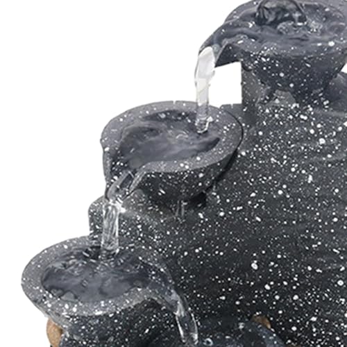 ATORSE® Tabletop Fountain Gifts Stress Relieving Chinese Tabletop Waterfall Fountain 003