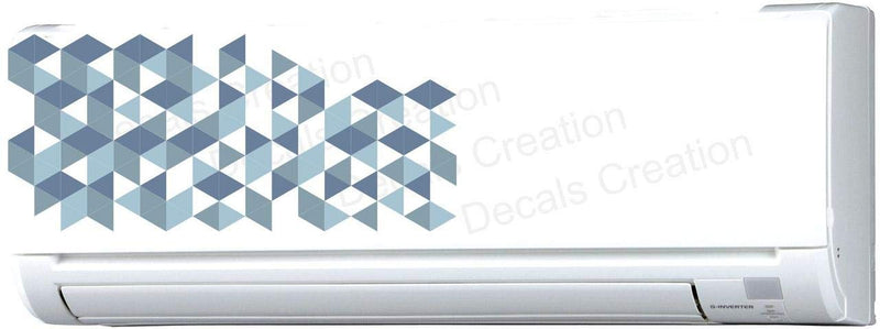 Decals Creation™ AC Sticker Wall Sticker Split Ac Stickers Air Conditioner Sticker Standard Size