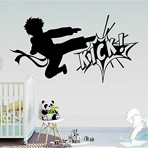 Gadgets WRAP Beautiful Kick Taekwondo Home Decor Vinyl Wall Sticker Vinyl Wall Decal Decoration Sticker