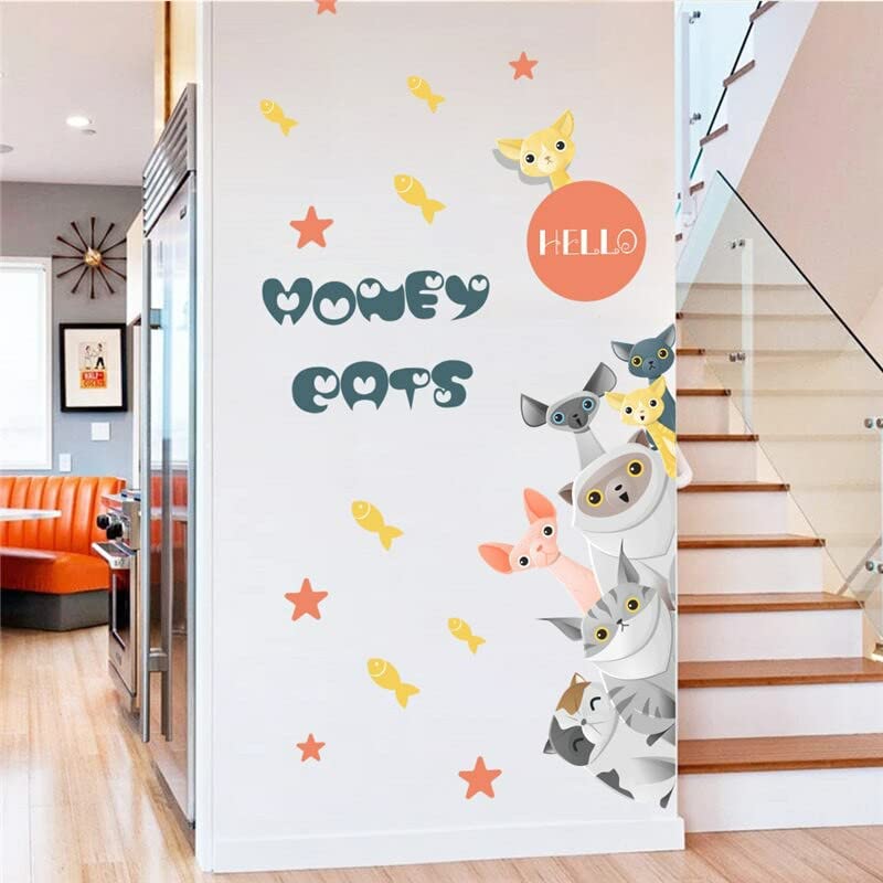 GADGETS WRAP Vinyl Wall Decal Sticker Funny Cats