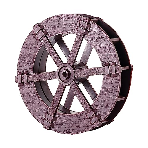 UJEAVETTE® Water Fountain Rotation Wheel DIY Water Wheel Model Fountain Feng Shui Wheel 8Cm|Decor Home|Showpiece Decoration Room |Decorative Table|Show Gift |Office Gifts|Desk Figurine|Bedroom Antique