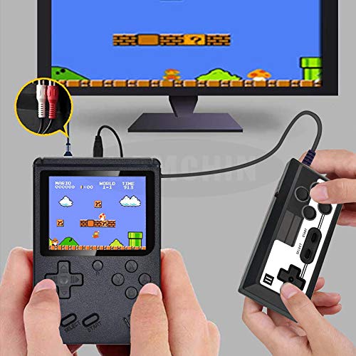 VGRASSP Two Player 400 in 1 TV Compatible Classical Handheld SUP Video Game for Kids with Many Fun and Exciting Games (Color as per Stock)