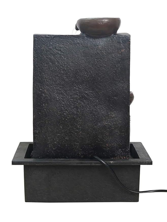 4-Step Lighten Buddha Water Fountain for Meditation and Home Decor