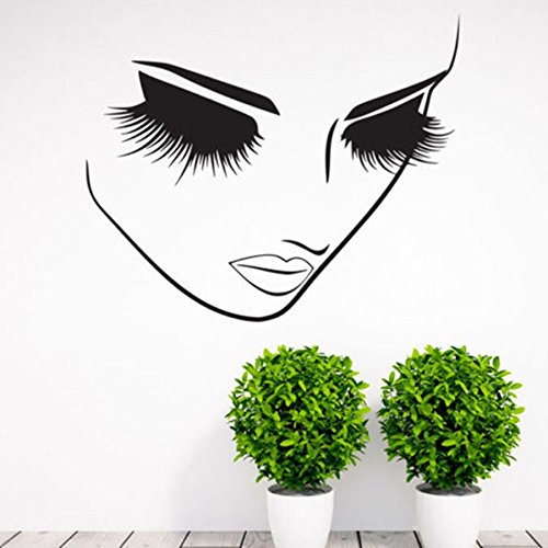 GADGETS WRAP Wall Decal Vinyl Sticker Wall Decoration - Lashes Beauty Salon