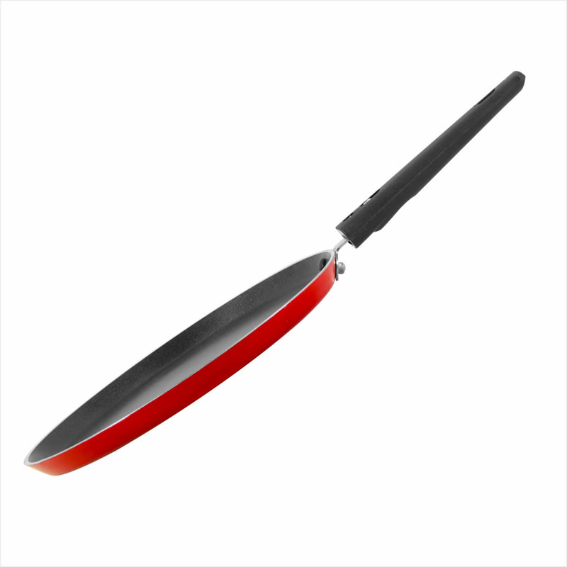 Butterfly Rapid Omni Tawa 280mm Induction Base (Aluminium, Red)