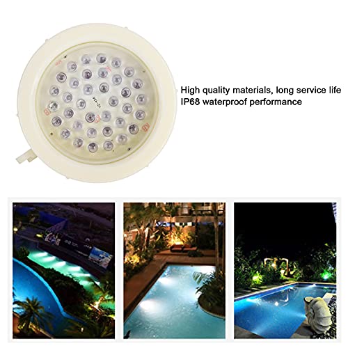 Set of 2 Excluzo LED Fountain Lamp, 220V Underwater Lamp Reliable for Fountain Landscape