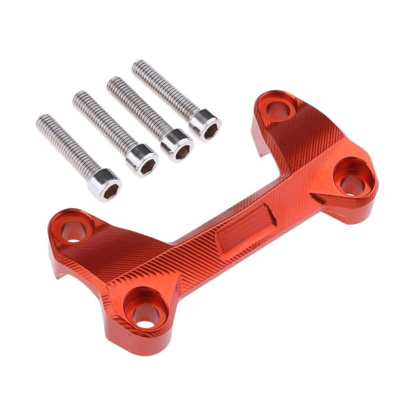UJEAVETTE Motorcycle Handlebar Riser Top Cover Clamp for KTM Duke 125/200/390cc 11-16